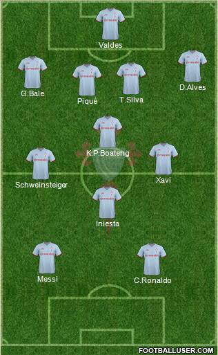 R.C. Celta S.A.D. Formation 2011