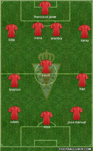 Real Murcia C.F., S.A.D. Formation 2011