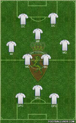 R. Zaragoza S.A.D. Formation 2011