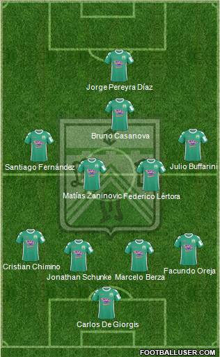 Ferro Carril Oeste Formation 2011