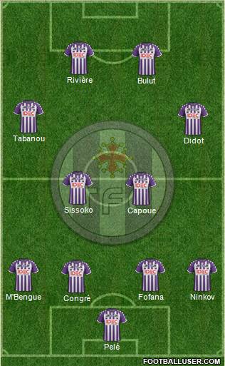 Toulouse Football Club Formation 2011