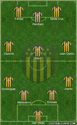 Club Atlético Peñarol Formation 2011