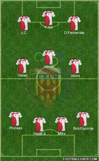C.E. L'Hospitalet Formation 2011