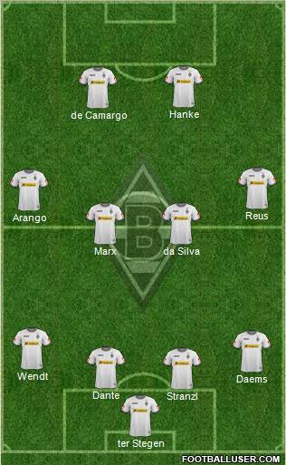 Borussia Mönchengladbach Formation 2011