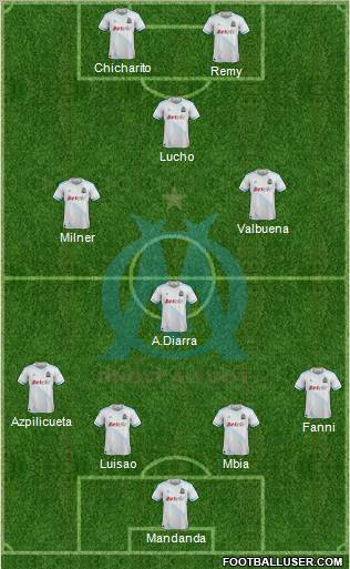 Olympique de Marseille Formation 2011