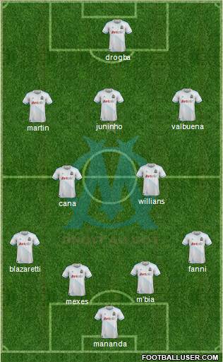 Olympique de Marseille Formation 2011
