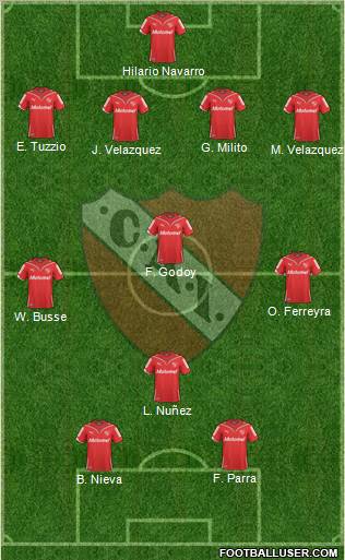 Independiente Formation 2011