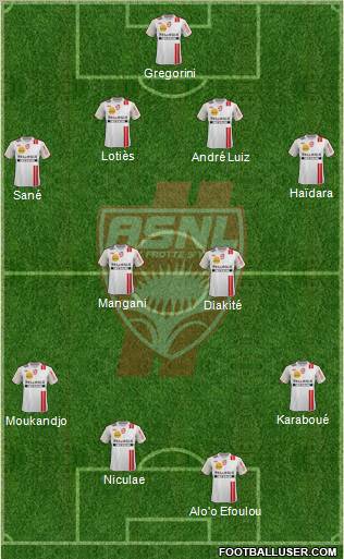 A.S. Nancy Lorraine Formation 2011
