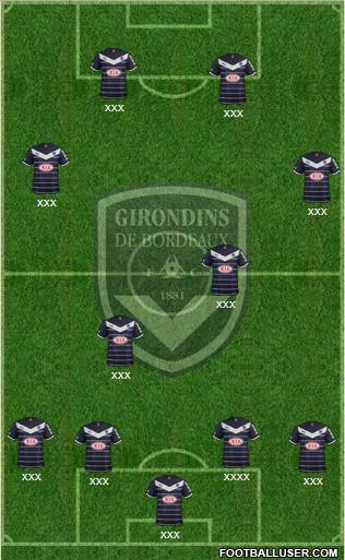 FC Girondins de Bordeaux Formation 2011