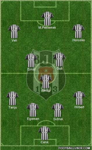 Besiktas JK Formation 2011