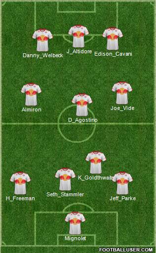 New York Red Bulls Formation 2011