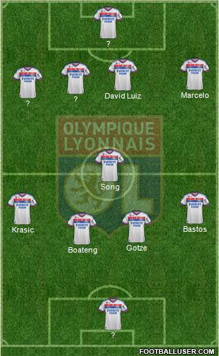 Olympique Lyonnais Formation 2011