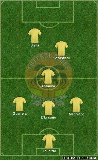 26 de Outubro FC Formation 2011