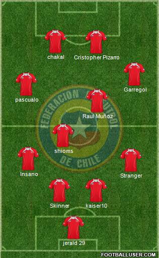 Chile Formation 2011