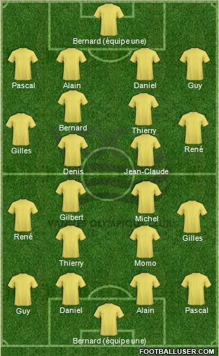 Vannes Olympique Club Formation 2011