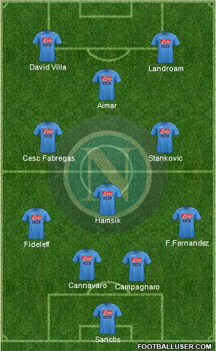 Napoli Formation 2011
