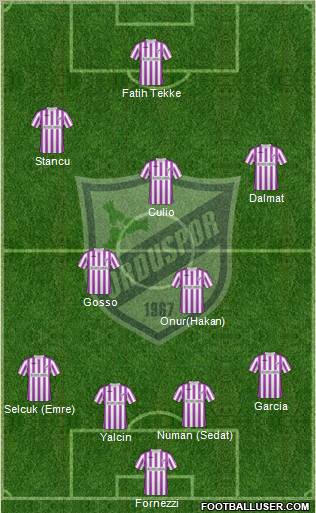 Orduspor Formation 2011