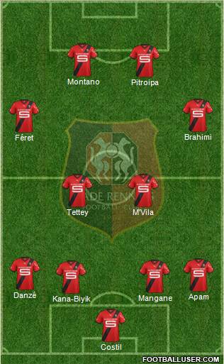 Stade Rennais Football Club Formation 2011