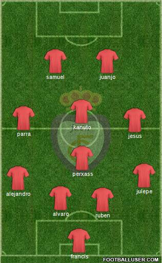 Real Jaén C.F. Formation 2011