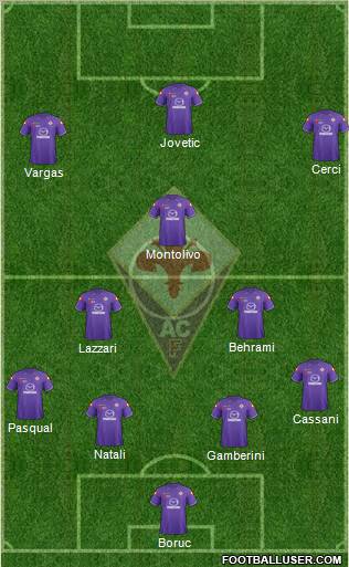 Fiorentina Formation 2011