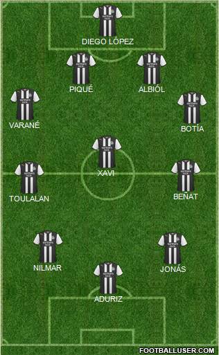 Newcastle United Formation 2011