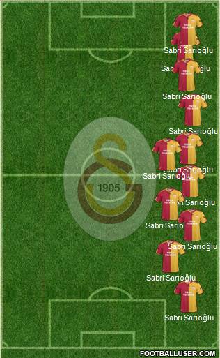 Galatasaray SK Formation 2011