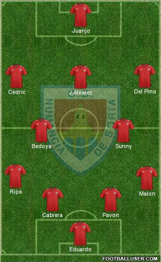 C.D. Numancia S.A.D. Formation 2011