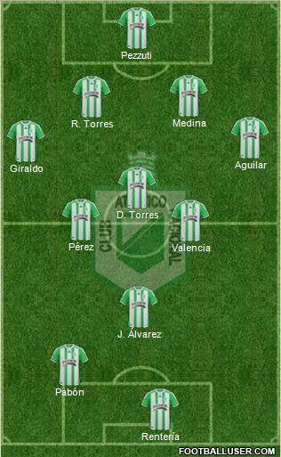 CDC Atlético Nacional Formation 2011