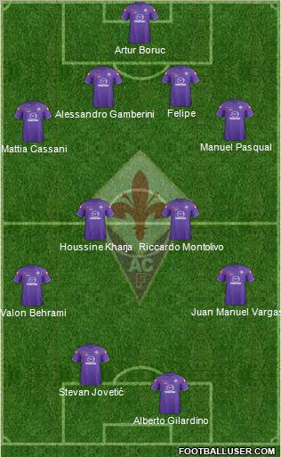 Fiorentina Formation 2011
