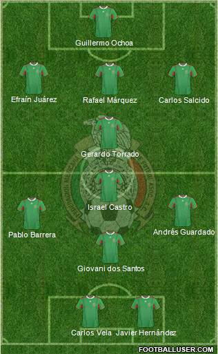 Mexico Formation 2011