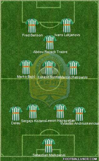 Lechia Gdansk Formation 2011