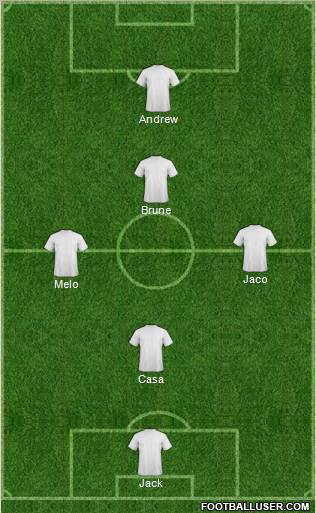 Pro Evolution Soccer Team Formation 2011