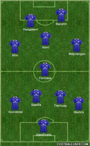 Leicester City Formation 2011