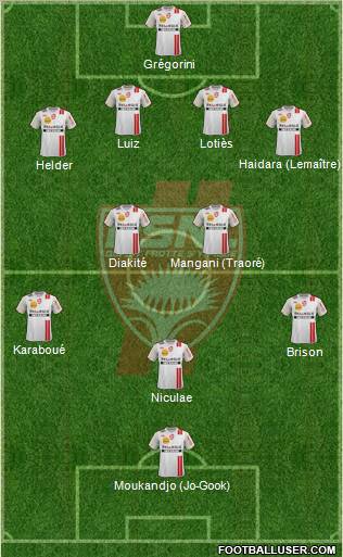 A.S. Nancy Lorraine Formation 2011