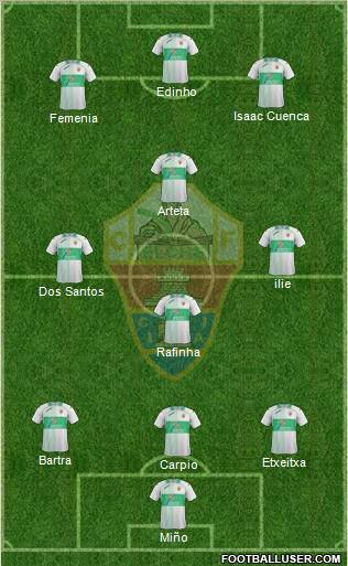 Elche C.F., S.A.D. Formation 2011