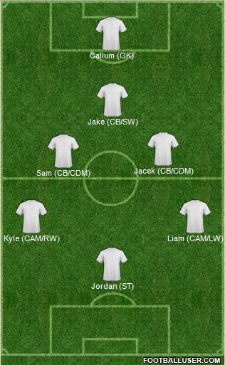 World Cup 2010 Team Formation 2011