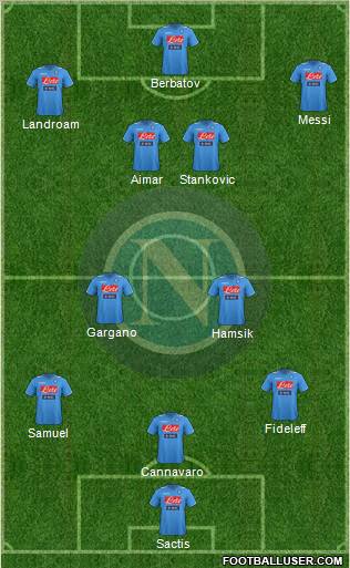 Napoli Formation 2011