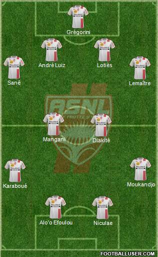 A.S. Nancy Lorraine Formation 2011