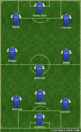 Pro Evolution Soccer Team Formation 2011