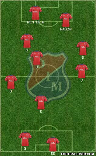 CD Independiente Medellín Formation 2011