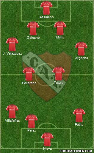 Independiente Formation 2011
