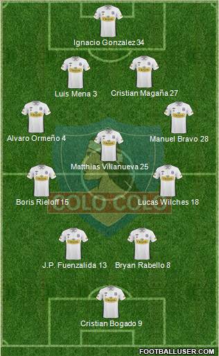 CSD Colo Colo Formation 2011