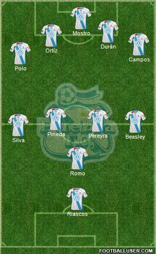 Club Puebla de la Franja Formation 2011