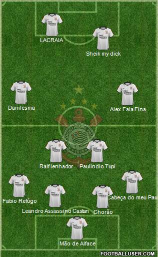 SC Corinthians Paulista Formation 2011