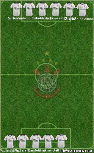 SC Corinthians Paulista Formation 2011