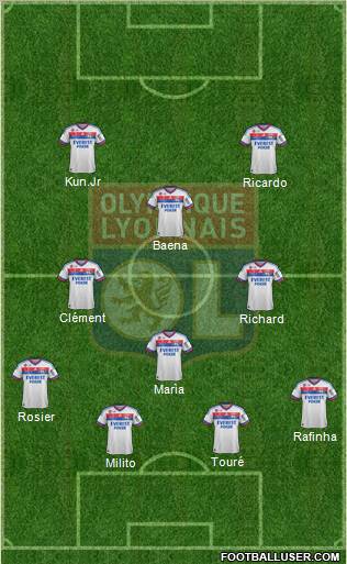 Olympique Lyonnais Formation 2011