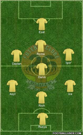 26 de Outubro FC Formation 2011