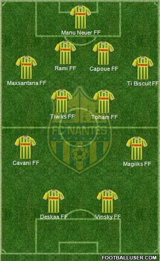 FC Nantes Formation 2011