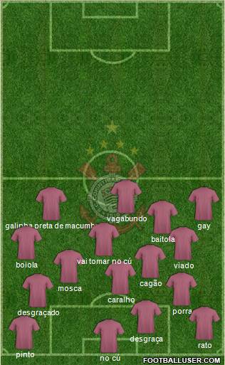 SC Corinthians Paulista Formation 2011
