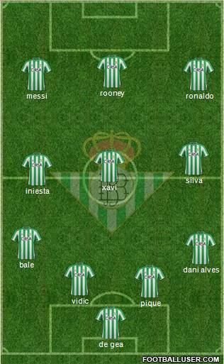 Real Betis B., S.A.D. Formation 2011